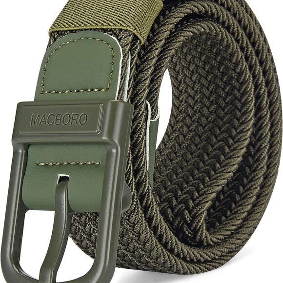 Stylish Elastic Stretch Belt for Men - Nickel-Free, Fully Adjustable & Durable - Picture 1 of 6